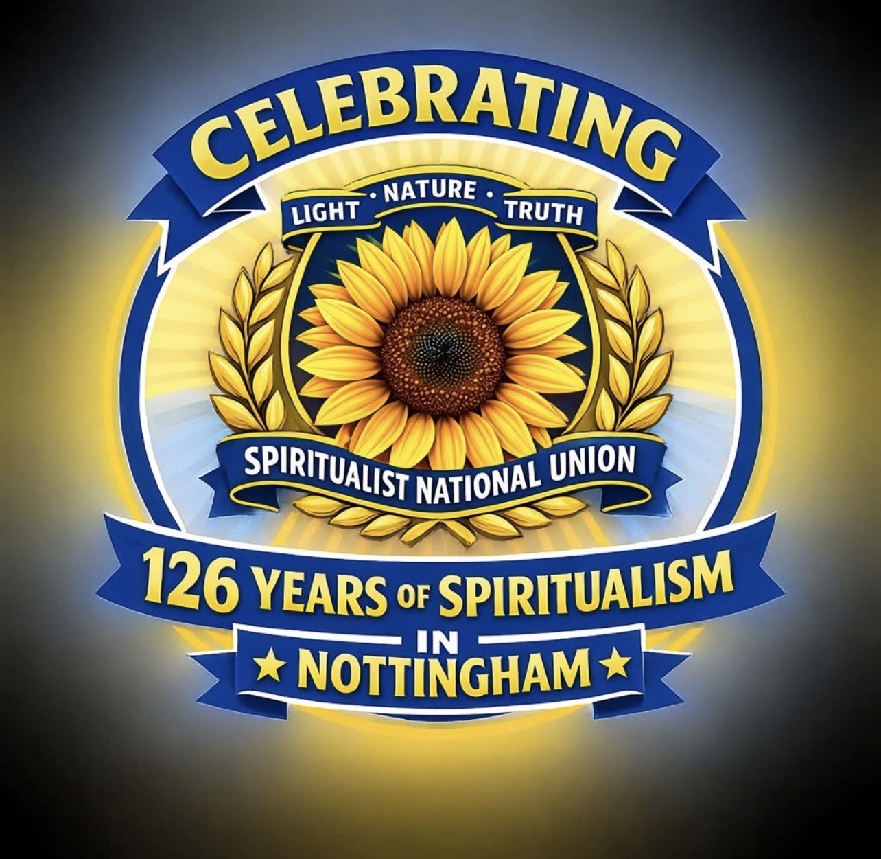 Celebrating 126 Years of Spiritualism in Nottingham — Spiritualist National Union emblem